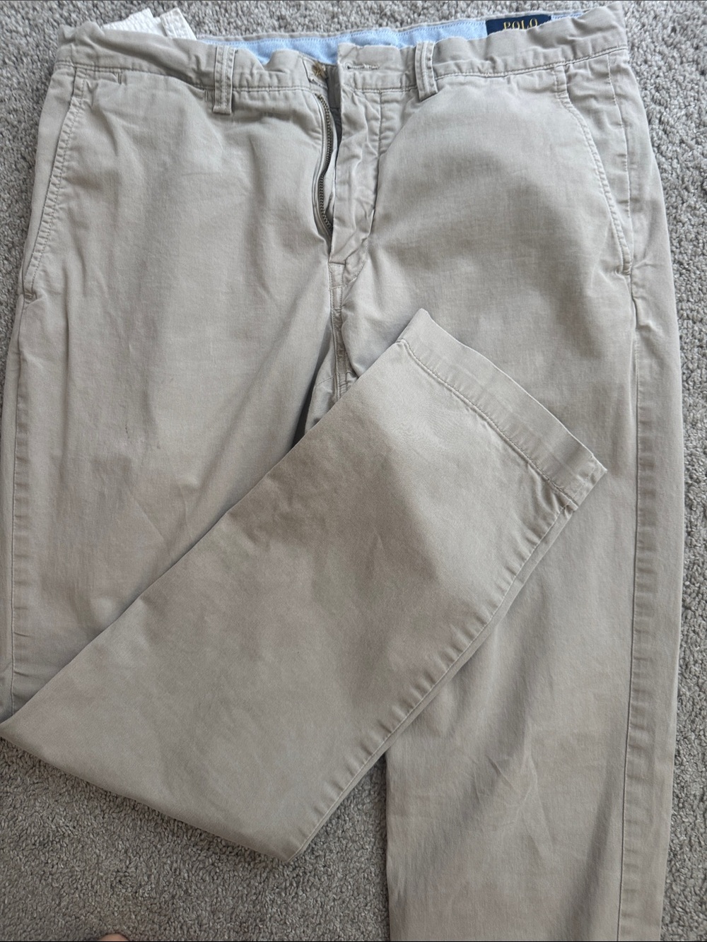 Polo by Ralph Lauren Men’s Khaki Beige Chino Pants